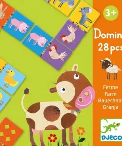 Djeco - Farm Domino Game -Educational Toys Shop DJ8158 DjecoFarmDominoGame 2 1024x1024