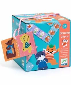 Djeco - Little Friends Domino Game 7 Djeco - Little Friends Domino Game -Educational Toys Shop DJ8185 DjecoLittleFriendsDominoGameforPreschoolers 3 1024x1024