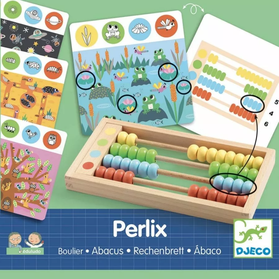 Djeco - Eduludo Perlix Abacus 3 Djeco - Eduludo Perlix Abacus