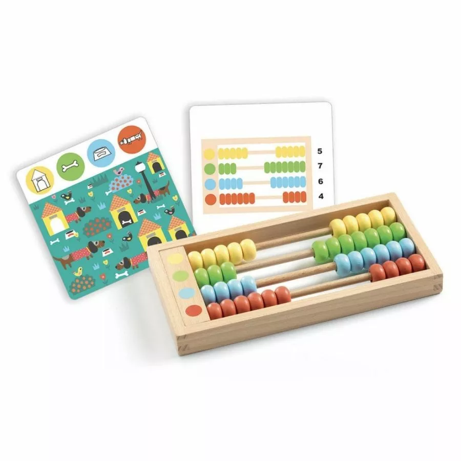 Djeco - Eduludo Perlix Abacus 4 Djeco - Eduludo Perlix Abacus - Image 2
