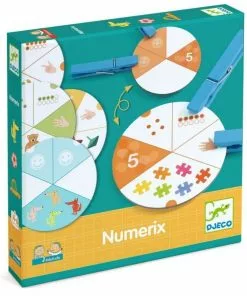 Djeco - Eduludo Numerix Maths Game -Educational Toys Shop DJ8349 DjecoEduludoNumerix 1 1024x1024