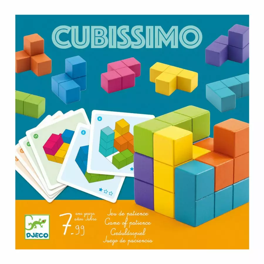 Djeco - Cubissimo Teaser Wooden Game 3 Djeco - Cubissimo Teaser Wooden Game