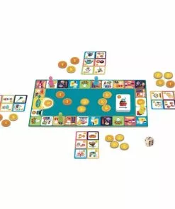 Djeco - Little Market Cool School Game