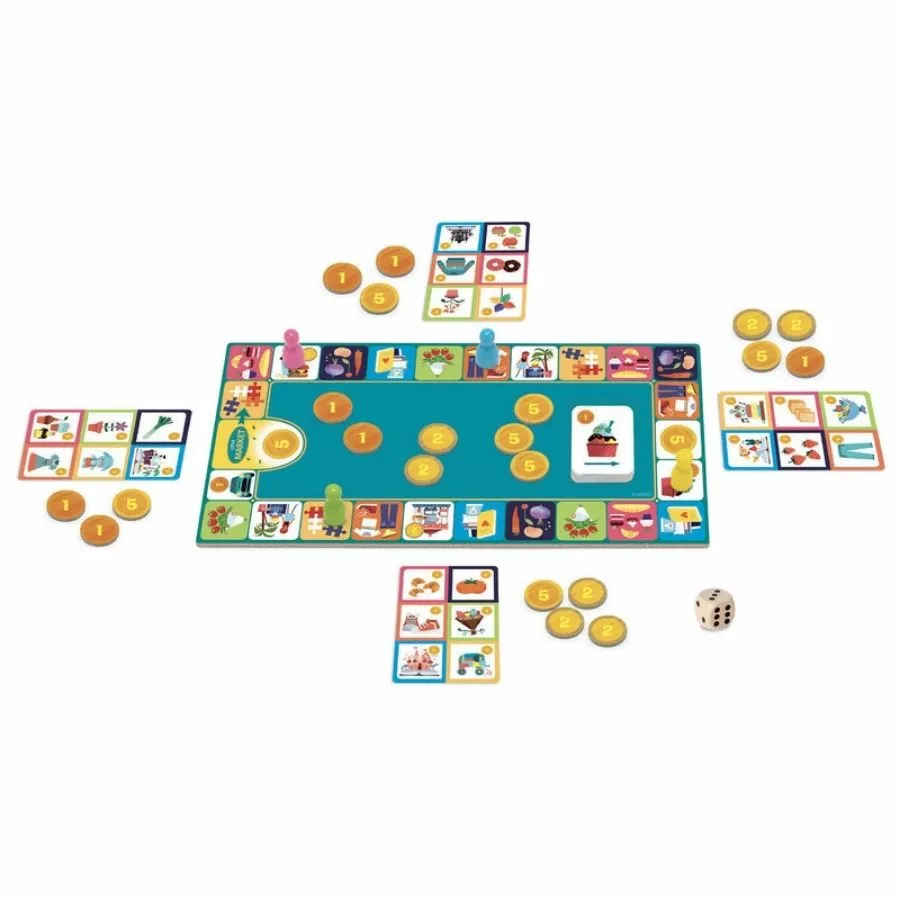 Djeco - Little Market Cool School Game 3 Djeco - Little Market Cool School Game