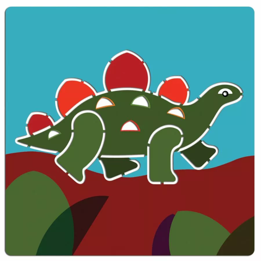 Djeco - Dinosaurs Stencils 5 Djeco - Dinosaurs Stencils - Image 3