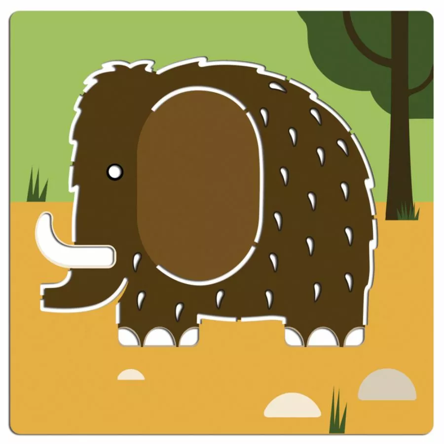 Djeco - Dinosaurs Stencils 7 Djeco - Dinosaurs Stencils - Image 5