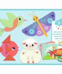 Djeco - Crinkle Cutting Collage Set