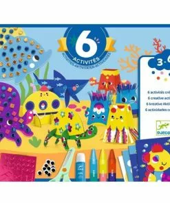 Djeco - Seaside Delights Multi Craft Kit