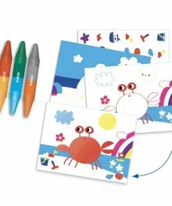 Djeco - Seaside Delights Multi Craft Kit -Educational Toys Shop DJ9294 DjecoSeasideDelightsMultiCraftKit 3 1024x1024