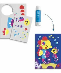 Djeco - Seaside Delights Multi Craft Kit -Educational Toys Shop DJ9294 DjecoSeasideDelightsMultiCraftKit 5 1024x1024