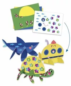 Djeco - Seaside Delights Multi Craft Kit -Educational Toys Shop DJ9294 DjecoSeasideDelightsMultiCraftKit 6 1024x1024