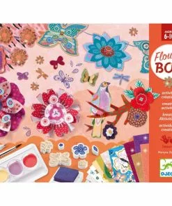 Djeco - The Flower Garden Multi Craft Box Set