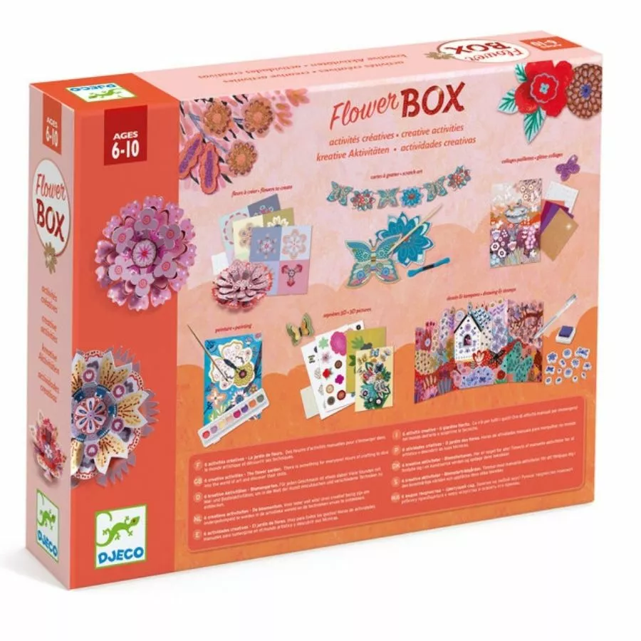 Djeco - The Flower Garden Multi Craft Box Set 5 Djeco - The Flower Garden Multi Craft Box Set - Image 3