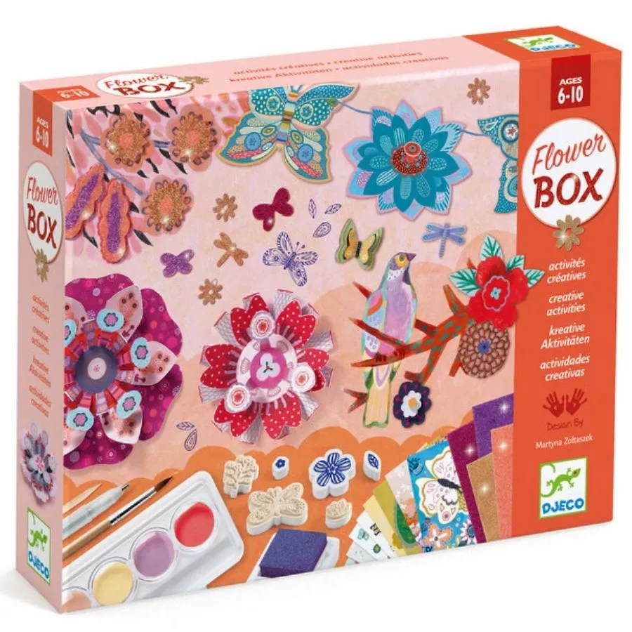 Djeco - The Flower Garden Multi Craft Box Set 6 Djeco - The Flower Garden Multi Craft Box Set - Image 4