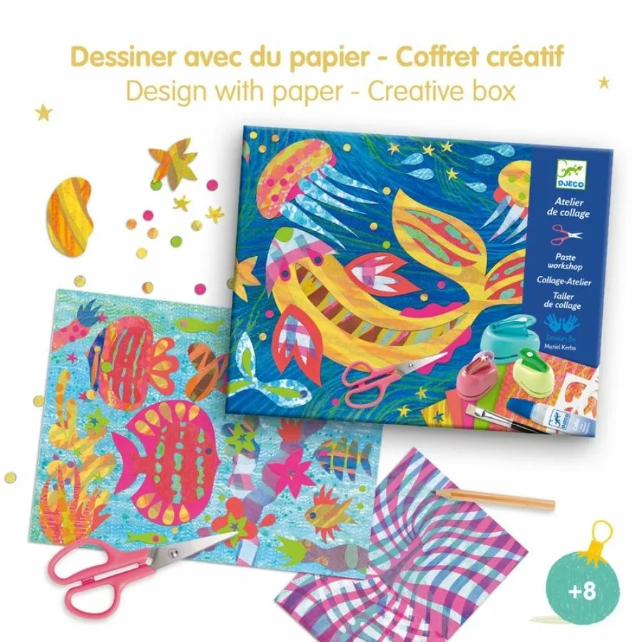 Djeco - Design With Paper Collage 7 Djeco - Design With Paper Collage - Image 5