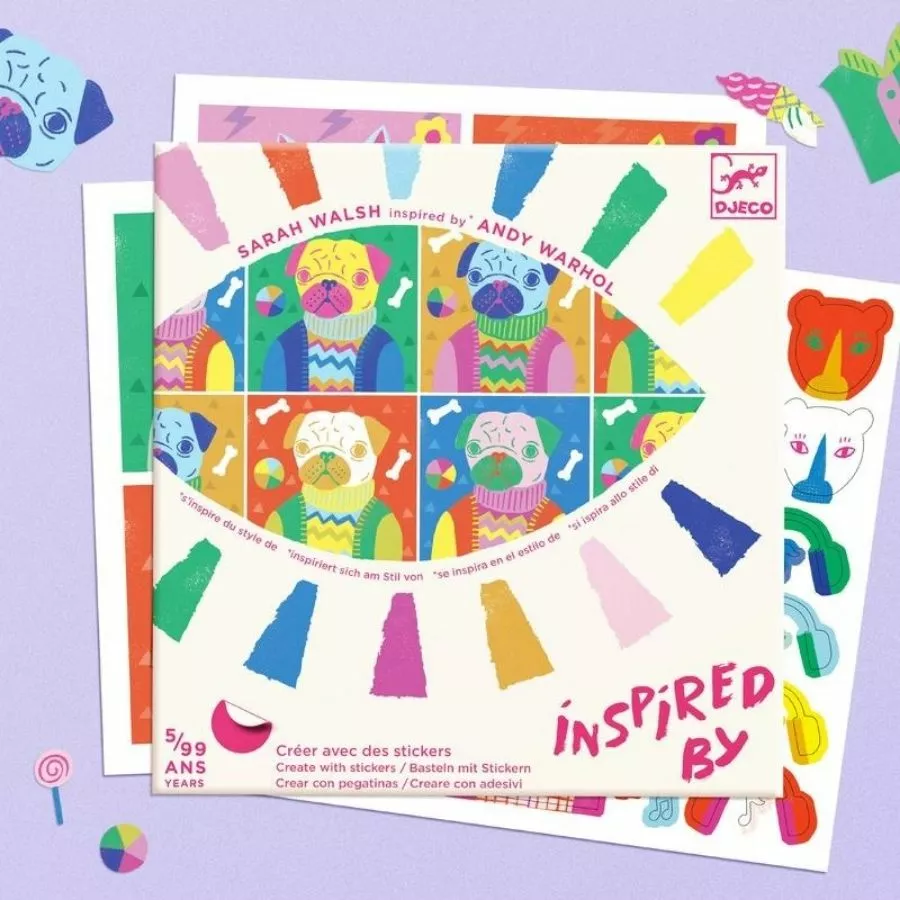 Djeco - Inspired By Totally Pop Art 7 Djeco - Inspired By Totally Pop Art - Image 5