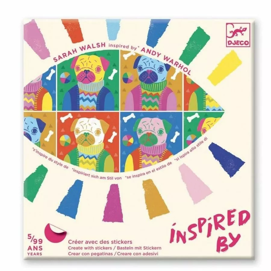 Djeco - Inspired By Totally Pop Art 3 Djeco - Inspired By Totally Pop Art