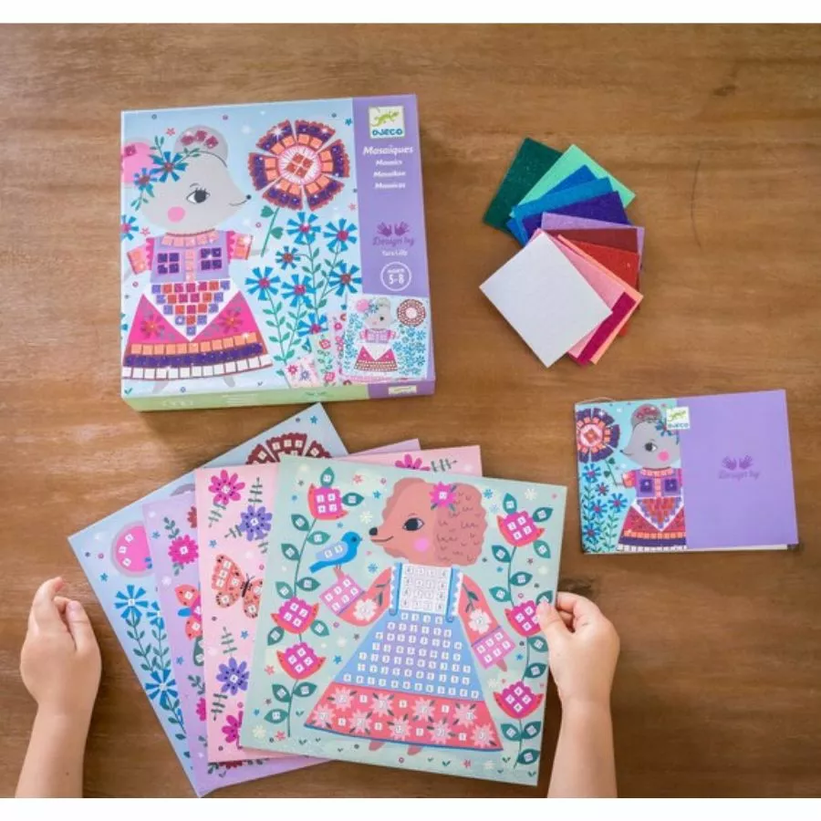 Djeco - Lovely Pets Mosaic Kit 7 Djeco - Lovely Pets Mosaic Kit - Image 5