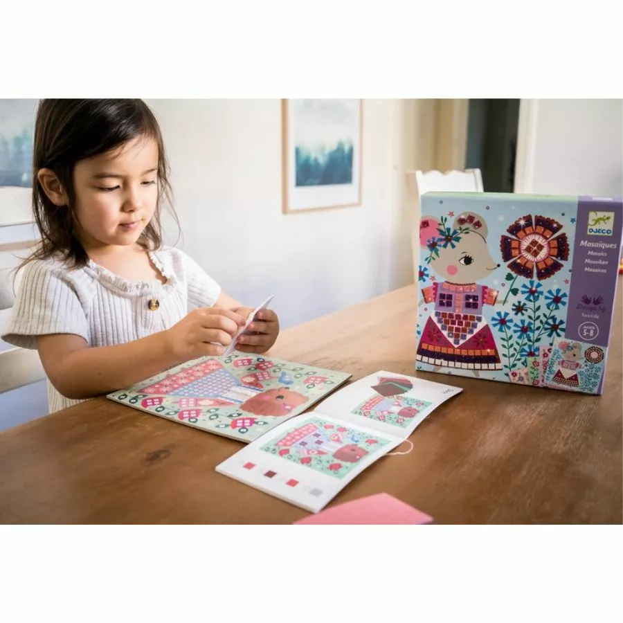 Djeco - Lovely Pets Mosaic Kit 8 Djeco - Lovely Pets Mosaic Kit - Image 6