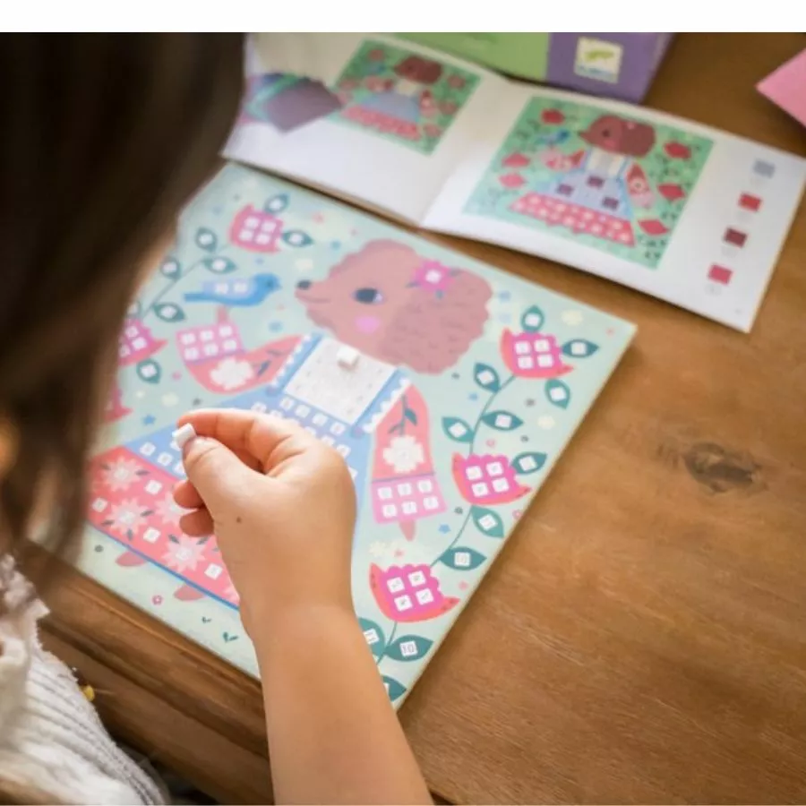 Djeco - Lovely Pets Mosaic Kit 10 Djeco - Lovely Pets Mosaic Kit - Image 8