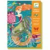 Djeco - Mermaids Glitter Boards 1 Djeco - Mermaids Glitter Boards -Educational Toys Shop DJ9507 Djeco Mermaids Glitter Boards 1 1024x1024