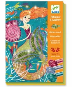 Djeco - Mermaids Glitter Boards