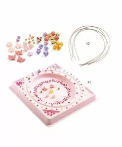Djeco - Precious Headbands And Threading Craft Set -Educational Toys Shop DJ9837 DjecoPreciousHeadbandsandThreadingCraftSet 2 1024x1024