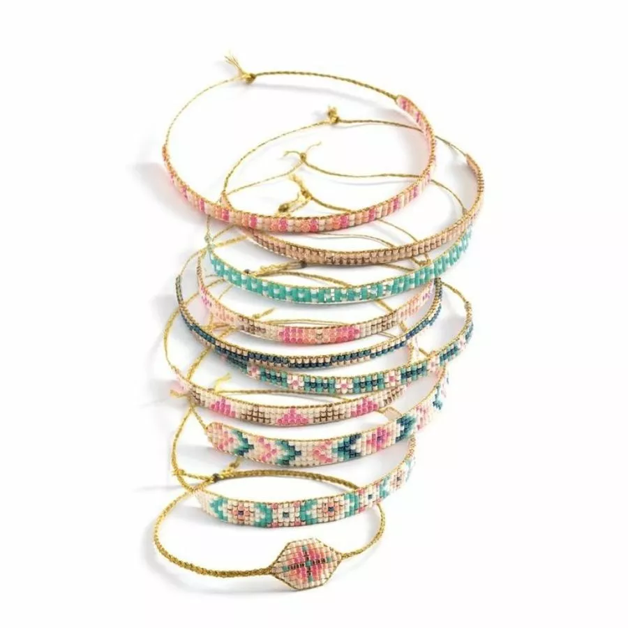Djeco - Tiny Beads Bracelet Craft Set 4 Djeco - Tiny Beads Bracelet Craft Set - Image 2