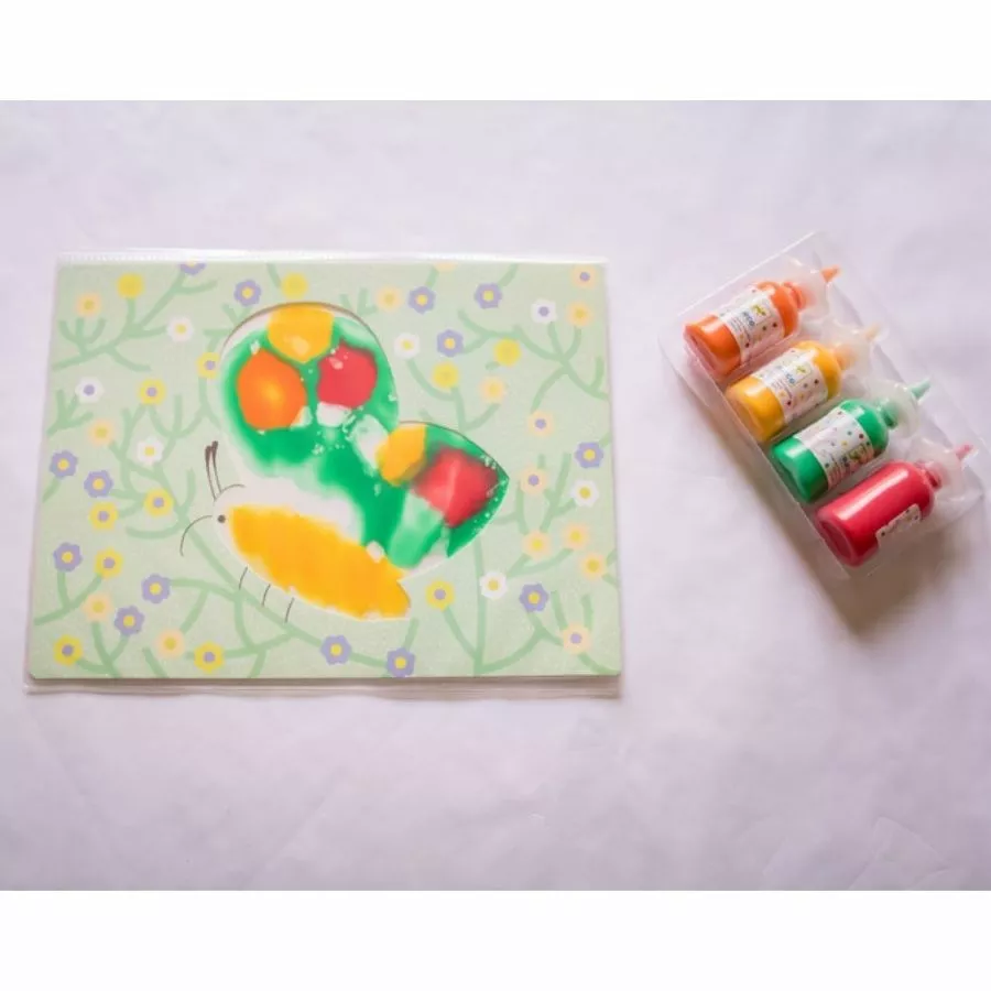 Djeco - Squirt & Spread Painting Set For Toddlers 8 Djeco - Squirt & Spread Painting Set For Toddlers - Image 6