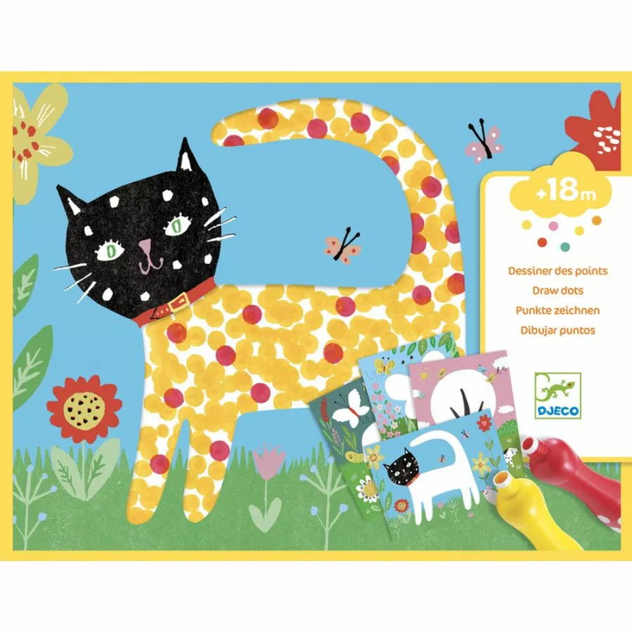 Djeco - Small Dots Painting For Toddlers 3 Djeco - Small Dots Painting For Toddlers
