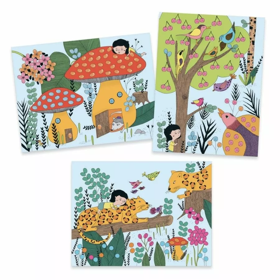 Djeco - Touch And Paint! Finger Painting 5 Djeco - Touch And Paint! Finger Painting - Image 3