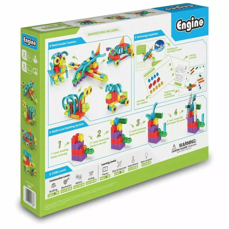 Engino - Qboidz Airplane Construction Toy 4 Engino - Qboidz Airplane Construction Toy - Image 2