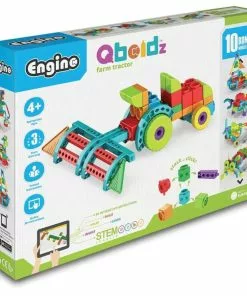 Engino - Qboidz Farm Tractor Construction Toy