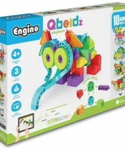 Engino - Qboidz Elephant Construction Toy For Preschoolers