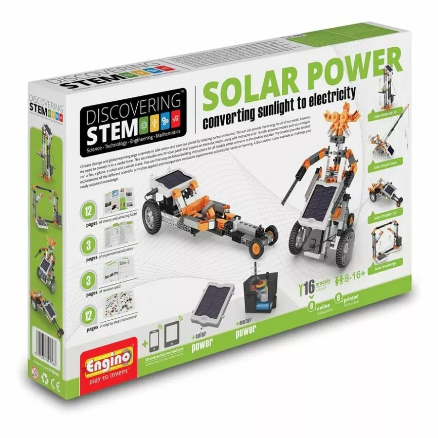 Engino - Discovering STEM: Solar Power Science Kit 3 Engino - Discovering STEM: Solar Power Science Kit