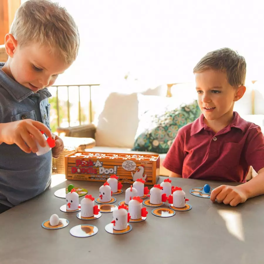 Fat Brain Toy Co - Peek-A-Doodle-Doo Game 7 Fat Brain Toy Co - Peek-A-Doodle-Doo Game - Image 5