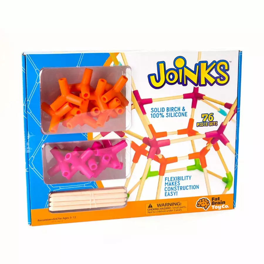 Fat Brain Toy Co Fat Brain Toys - Joinks Construction Set 76 Piece 4 Fat Brain Toy Co Fat Brain Toys - Joinks Construction Set 76 Piece - Image 2
