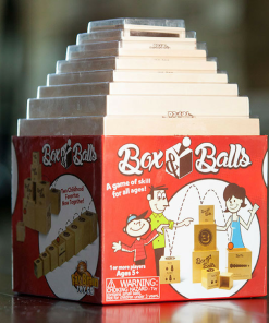 Fat Brain Toy Co Fat Brain Toys - Box And Balls Stacking And Nesting Game