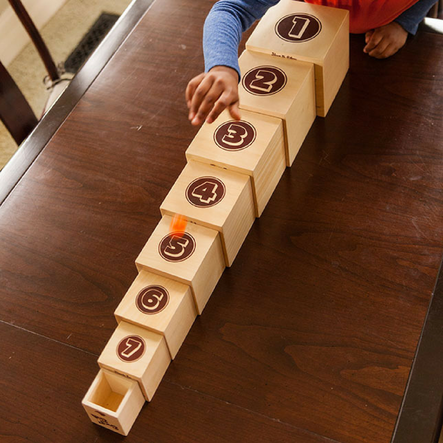 Fat Brain Toy Co Fat Brain Toys - Box And Balls Stacking And Nesting Game 5 Fat Brain Toy Co Fat Brain Toys - Box And Balls Stacking And Nesting Game - Image 3