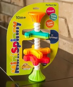 Fat Brain Toy Co Fat Brain Toys Co - MiniSpinny Sensory Baby Toy 9 Fat Brain Toy Co Fat Brain Toys Co - MiniSpinny Sensory Baby Toy -Educational Toys Shop FA 134 1 Fat Brain Toy Co Mini Spinny 4 1024x1024