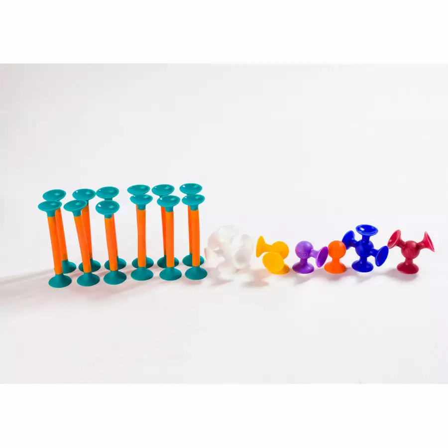 Fat Brain Toy Co Fat Brain Toys - Squigz Toobz 7 Fat Brain Toy Co Fat Brain Toys - Squigz Toobz - Image 5