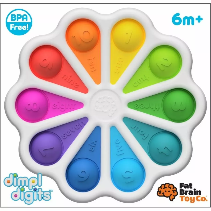 Fat Brain Toy Co Fat Brain Toys - Dimpl Digits 7 Fat Brain Toy Co Fat Brain Toys - Dimpl Digits - Image 5