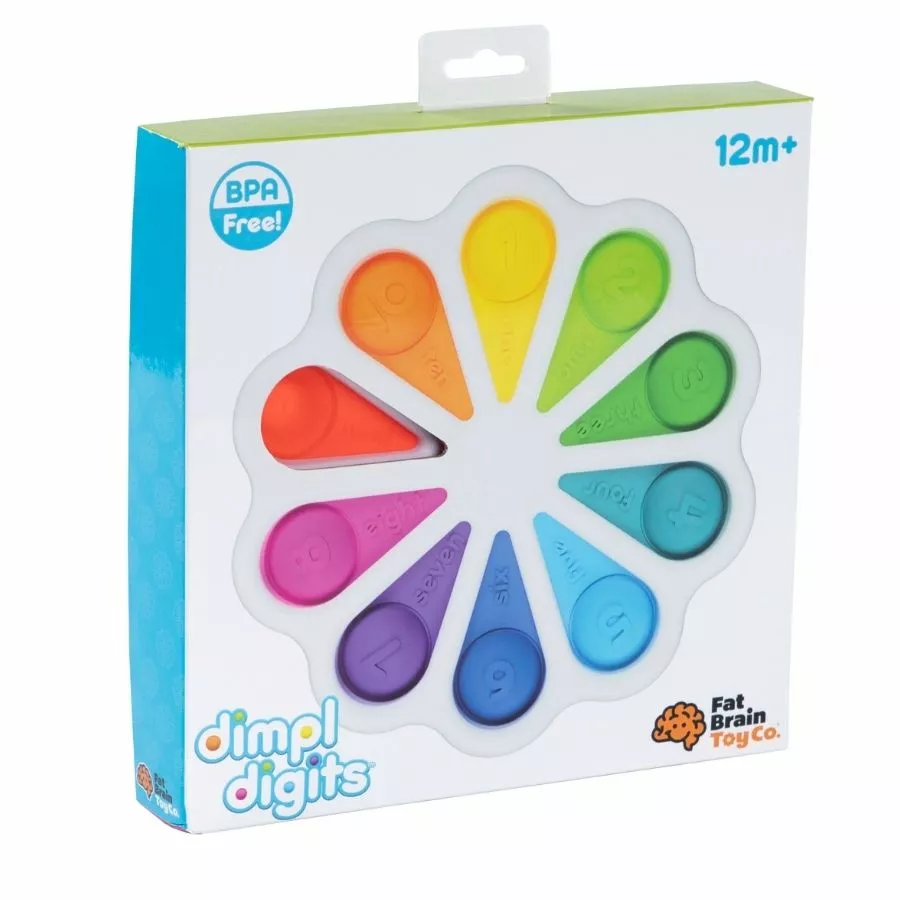 Fat Brain Toy Co Fat Brain Toys - Dimpl Digits 3 Fat Brain Toy Co Fat Brain Toys - Dimpl Digits