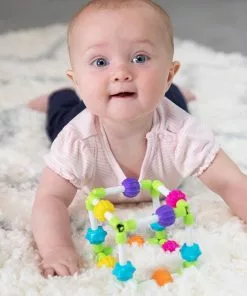 Fat Brain Toy Co - Quubi Flexible Sensory Cube - Baby Toy