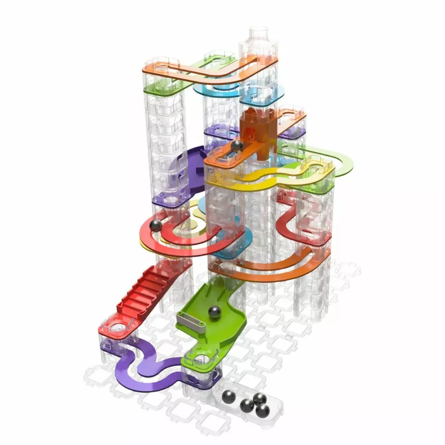 Fat Brain Toy Co - Trestle Tracks Deluxe Set Marble Run 4 Fat Brain Toy Co - Trestle Tracks Deluxe Set Marble Run - Image 2