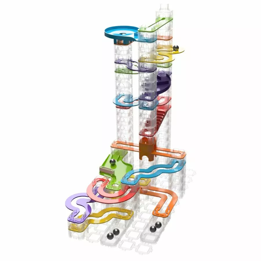 Fat Brain Toy Co - Trestle Tracks Deluxe Set Marble Run 5 Fat Brain Toy Co - Trestle Tracks Deluxe Set Marble Run - Image 3