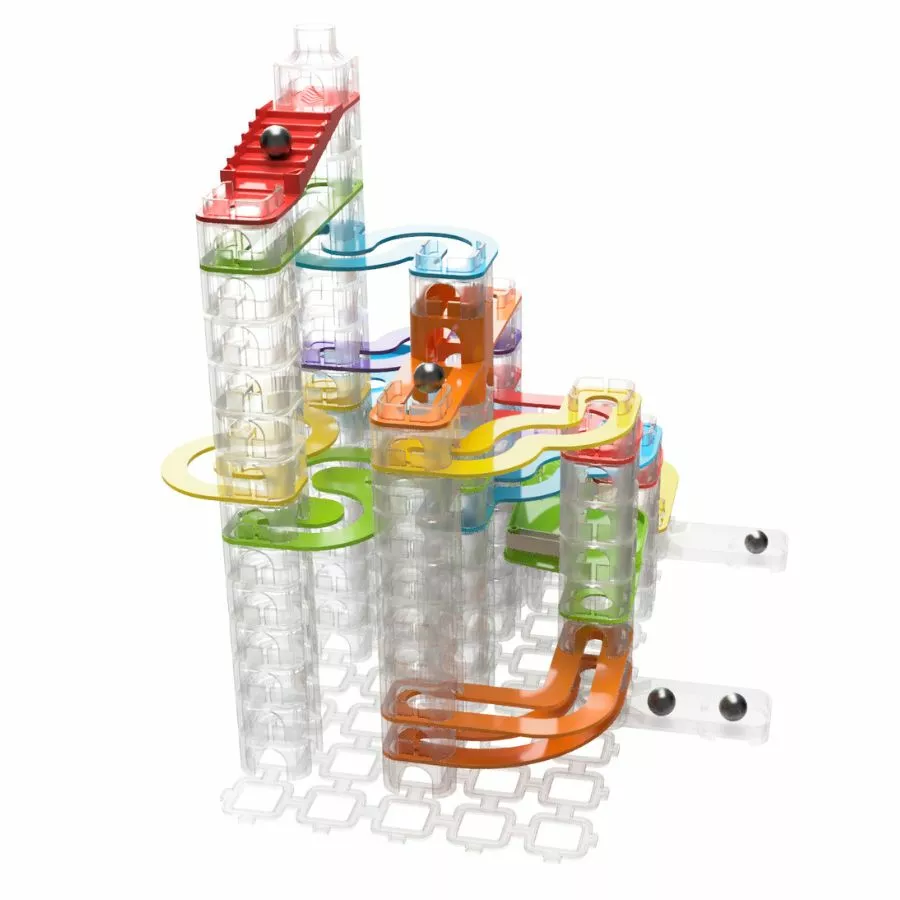 Fat Brain Toy Co - Trestle Tracks Deluxe Set Marble Run 7 Fat Brain Toy Co - Trestle Tracks Deluxe Set Marble Run - Image 5