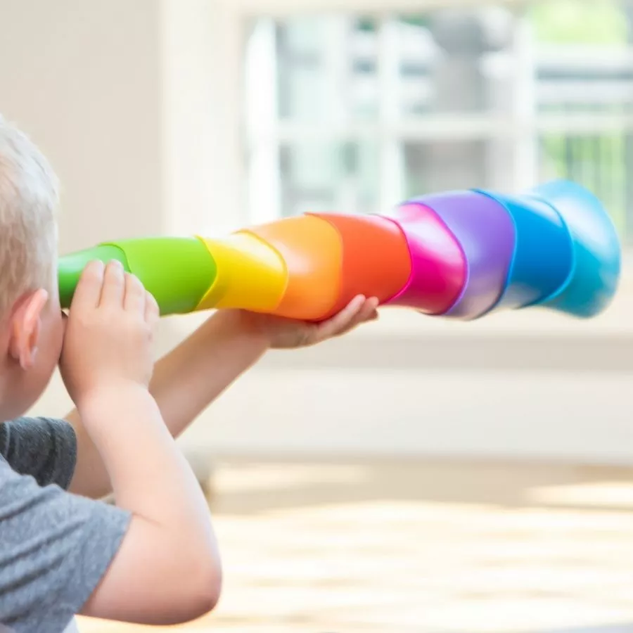 Fat Brain Toy Co - SpiroKu Stacking And Nesting Toy 10 Fat Brain Toy Co - SpiroKu Stacking And Nesting Toy - Image 8