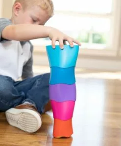 Fat Brain Toy Co - SpiroKu Stacking And Nesting Toy 21 Fat Brain Toy Co - SpiroKu Stacking And Nesting Toy -Educational Toys Shop FA318 1 FatBrainToyCoSpiroKuStackingandNestingToy 4 1024x1024