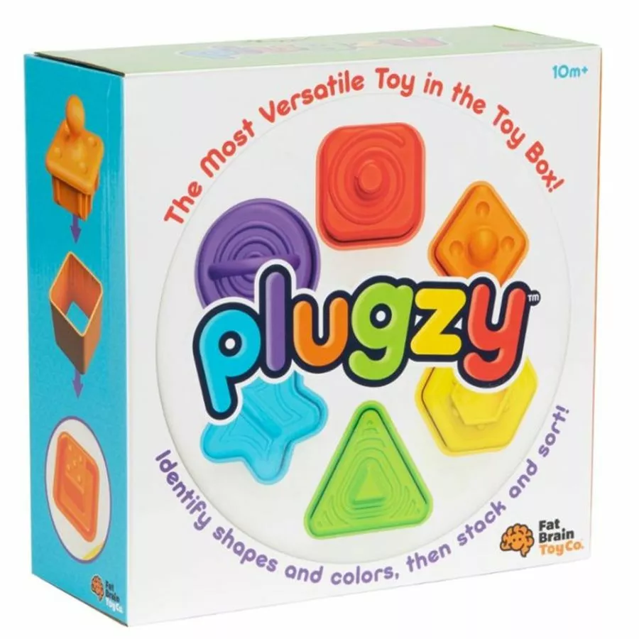Fat Brain Toy Co - Plugzy Shape Sorter 3 Fat Brain Toy Co - Plugzy Shape Sorter